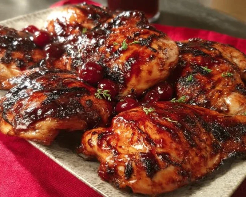Cherry Dr. Pepper Grilled Chicken