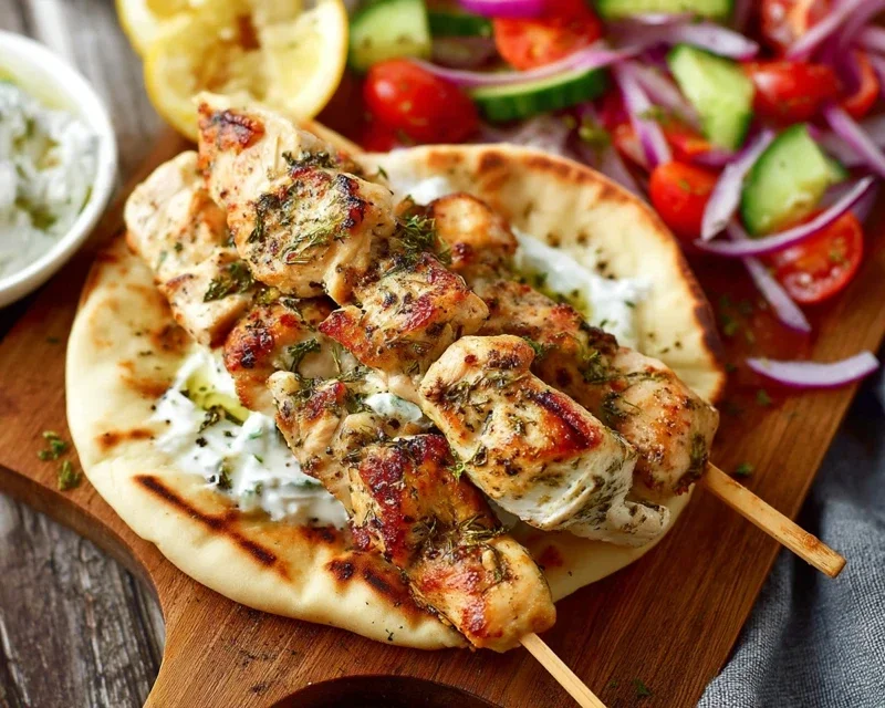 Chicken Souvlaki Recipe