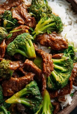 Chinese Beef and Broccoli (牛肉炒西兰花)