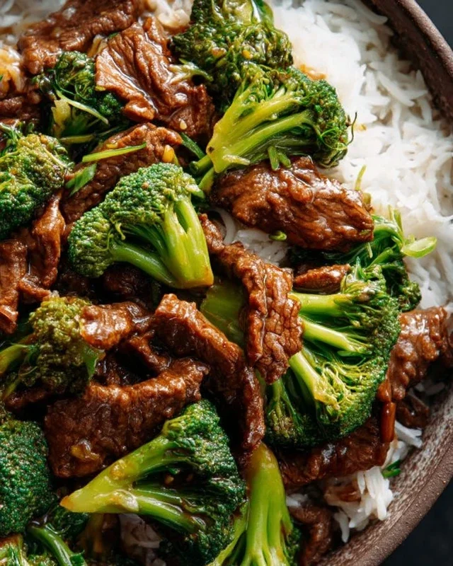 Chinese Beef and Broccoli (牛肉炒西兰花)