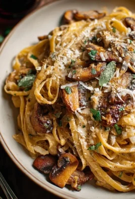 Caramelized Leek and Mushroom Gruyere Pasta