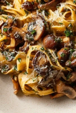 Garlic Mushroom Pasta
