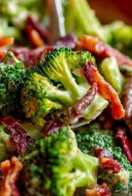 Broccoli Salad with Beef Beef Bacon Recipe
