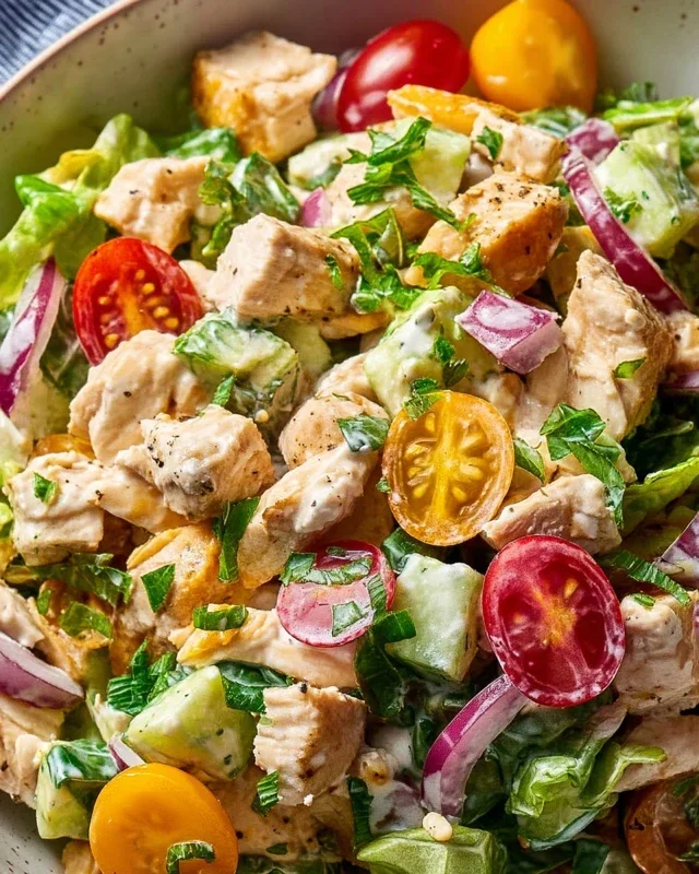 Healthy Ranch Chicken Salad