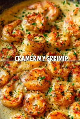 Creamy Garlic Shrimp (15 mins)