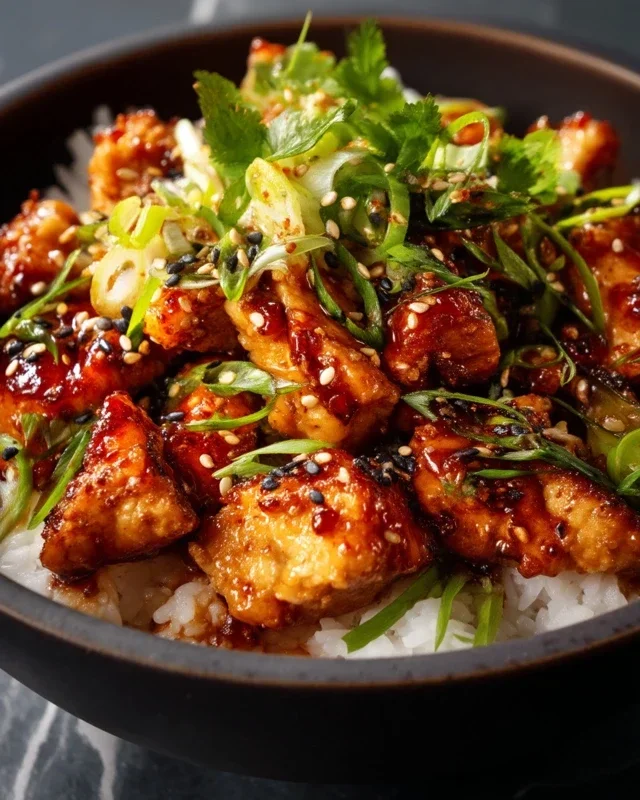 Sweet and Spicy Honey Pepper Chicken