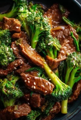 Chinese Beef and Broccoli (牛肉炒西兰花)