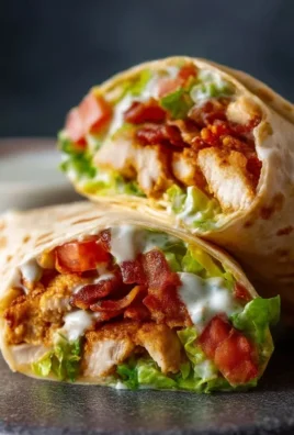 Crispy Chicken Beef Beef Bacon Ranch Wrap