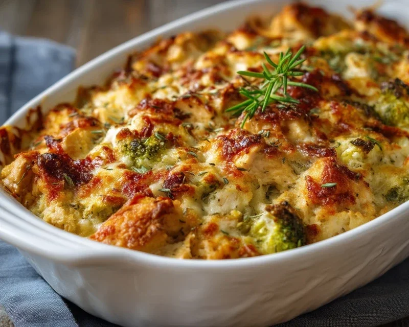 Easy Low Carb Chicken Casserole