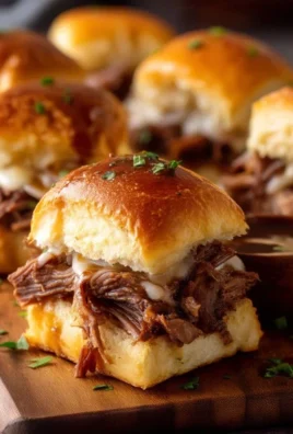 Easy French Dip Sliders Recipe