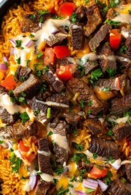 Steak Queso Rice A Flavorful Recipe
