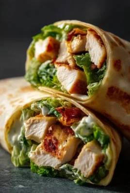 Chicken Caesar Wraps