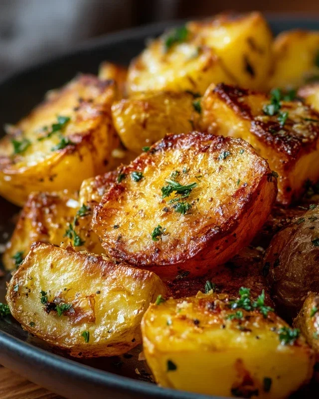 Authentic Greek Potatoes: Crispy Lemon Perfection!