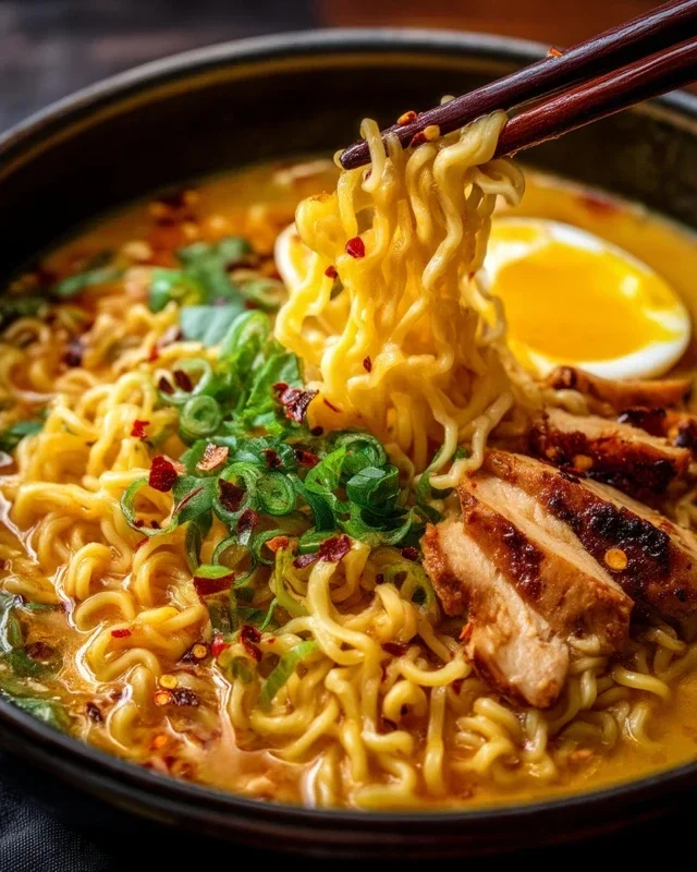 Creamy Garlic Chicken Ramen: An Incredible Ultimate Recipe