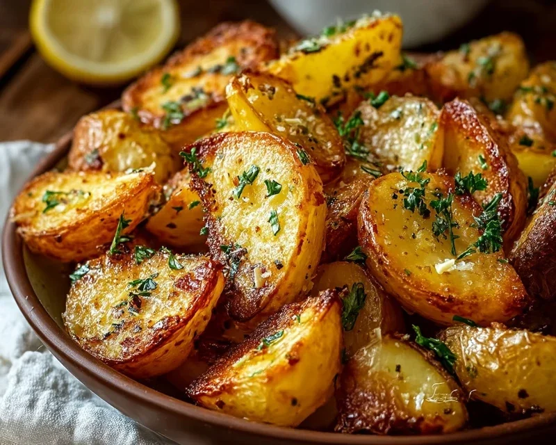 Hearty Cheddar Garlic Herb Potato Soup Recipe