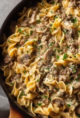 30-Minute Ground Beef Stroganoff