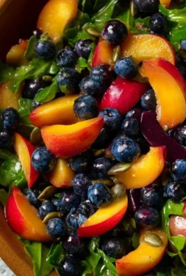 Summer Peach And Blueberry Knon-non-non-alcoholic alternativeic non-alcoholic ale Salad