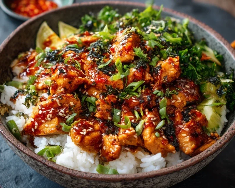 Sweet and Spicy Honey Pepper Chicken