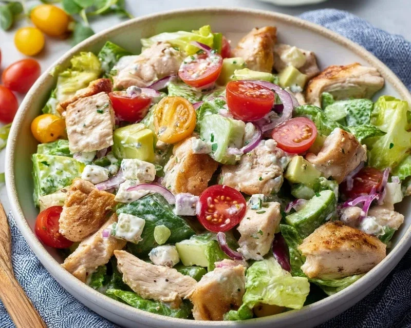 Healthy Ranch Chicken Salad