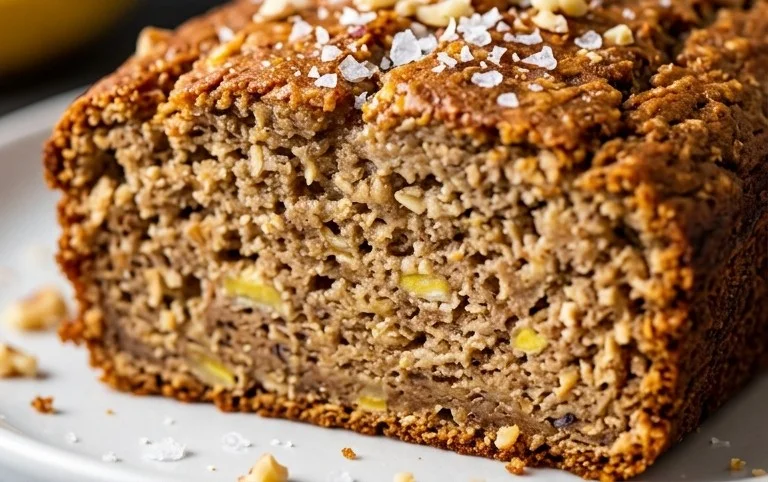 Healthy 5-Ingredient Flourless Banana Bread