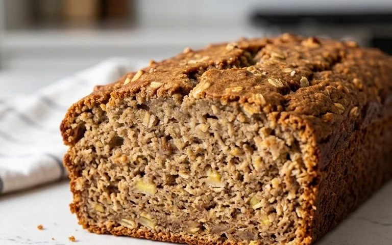 Healthy 5-Ingredient Flourless Banana Bread