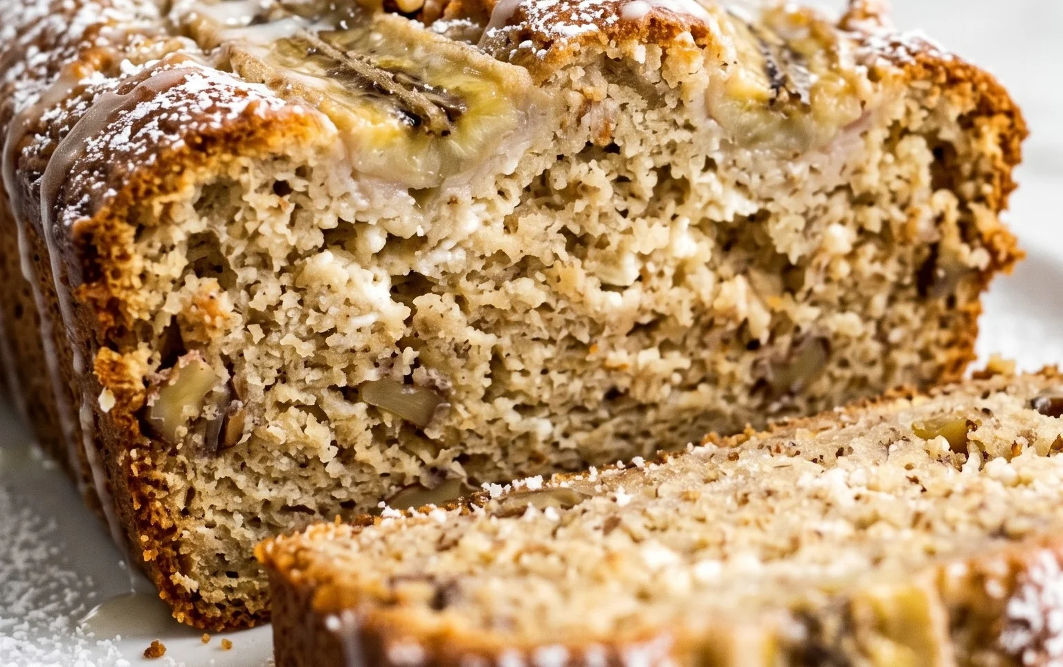 Cottage Cheese Banana Bread