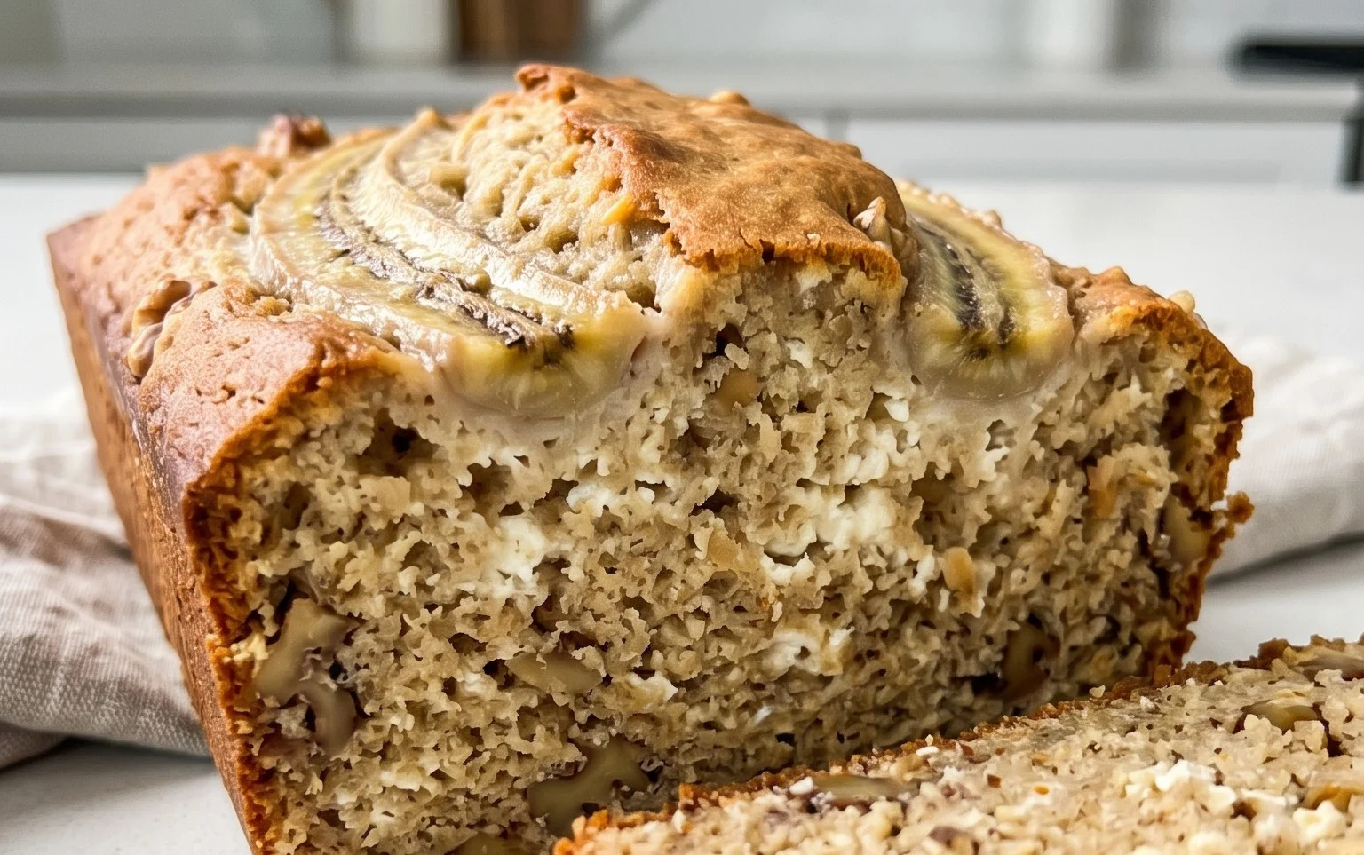 Cottage Cheese Banana Bread