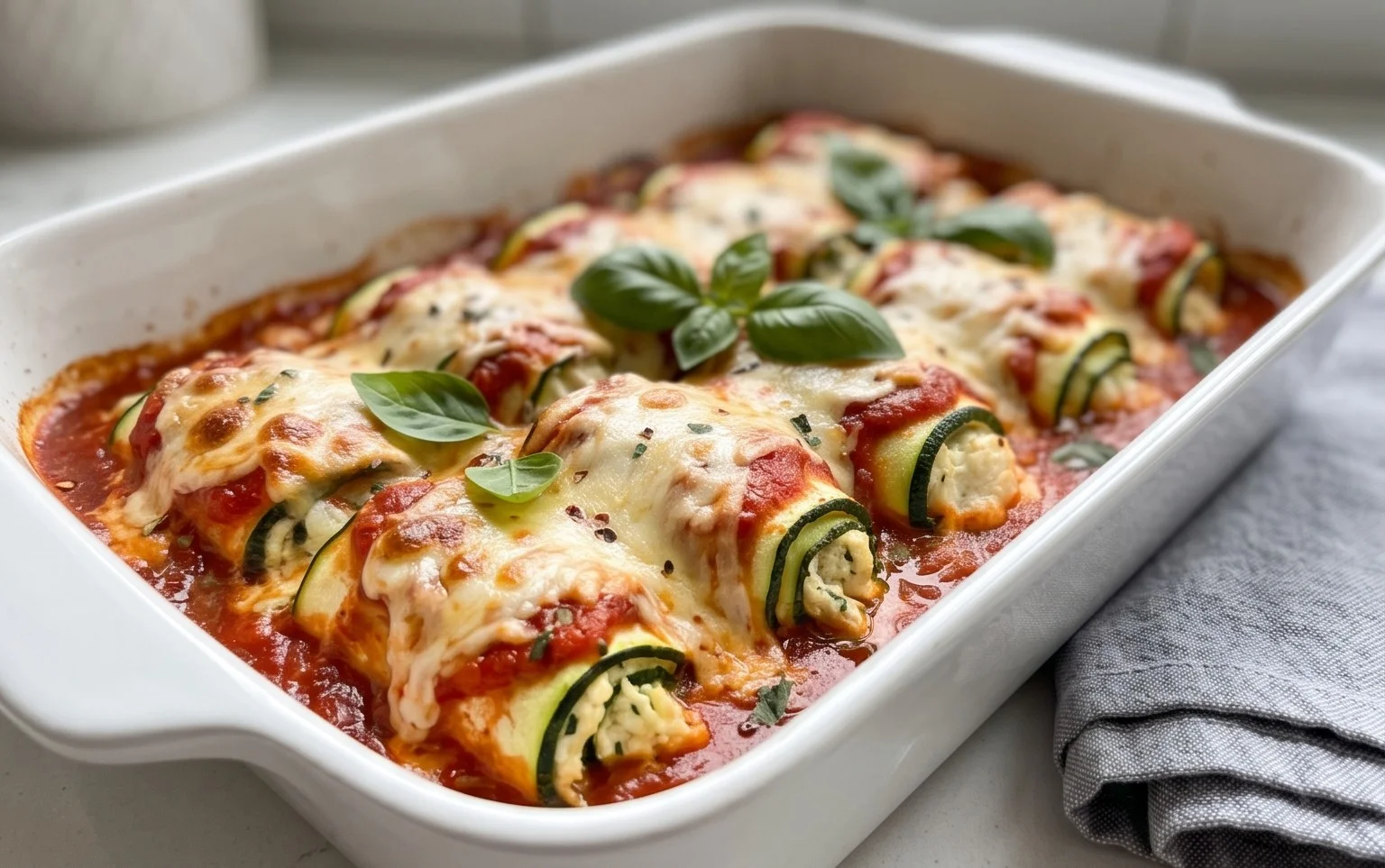 Vegan Zucchini Rollatini