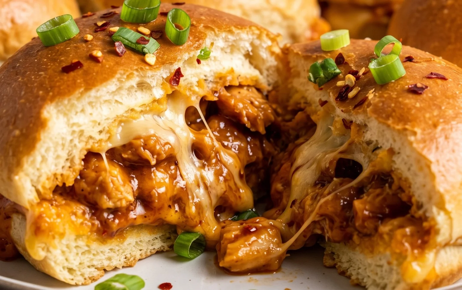 Cheesy Dynamite Chicken Buns