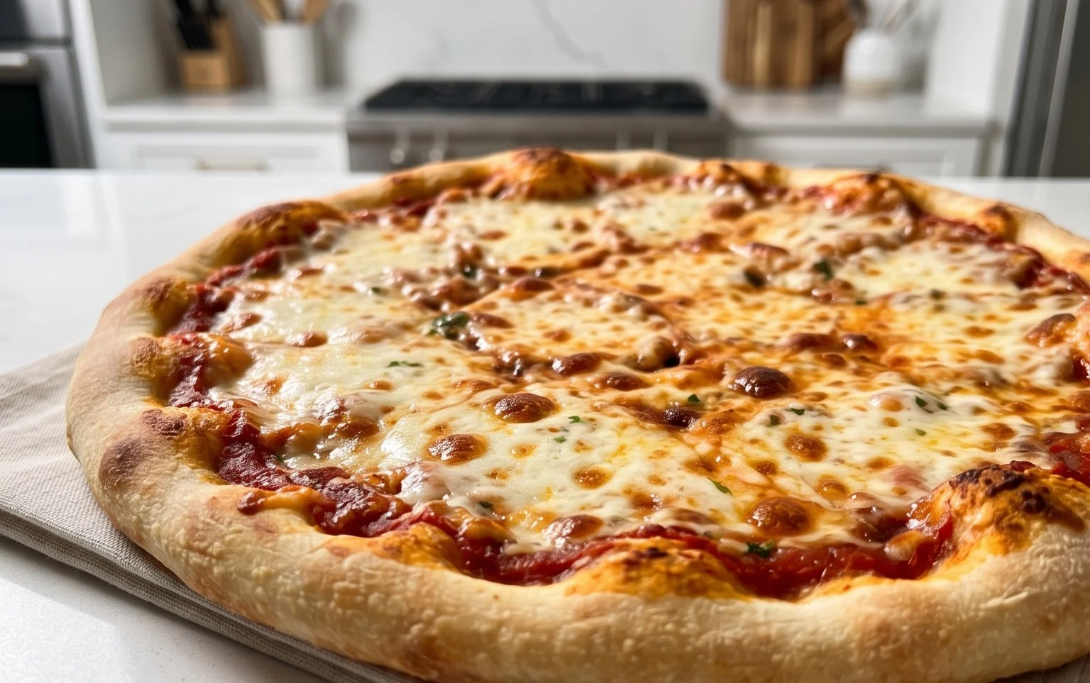 An excellent No Yeast Pizza Dough - quick easy homemade pizza!