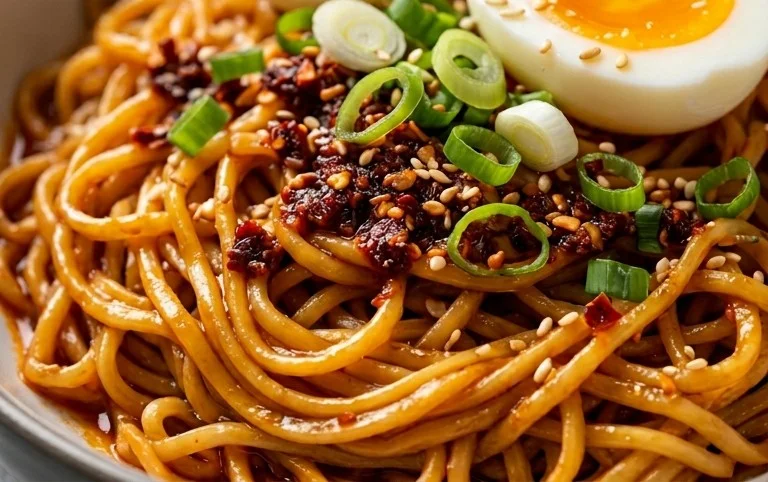 Easy Saucy Ramen Noodles
