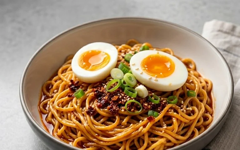 Easy Saucy Ramen Noodles