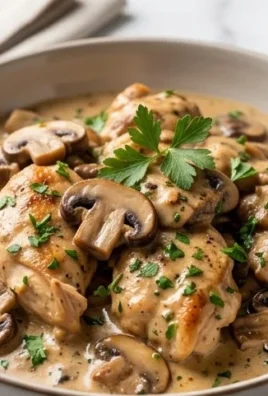 Creamy Mushroom Chicken Recipe