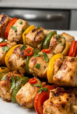 Air Fryer Chicken Skewers (VIDEO)