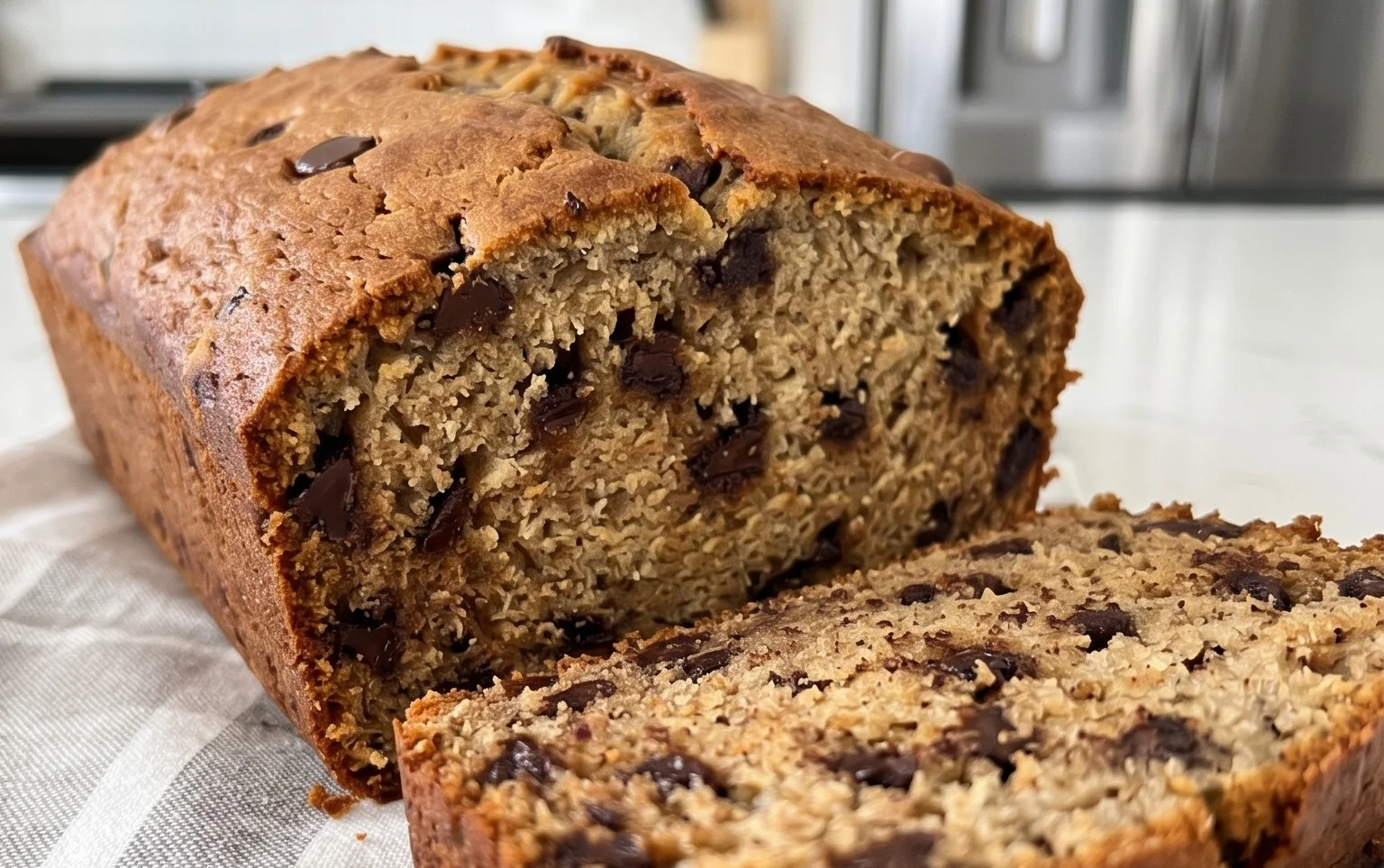Easy Chocolate Chip Banana Bread
