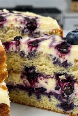 Nova Scotia Blueberry Cream Cake