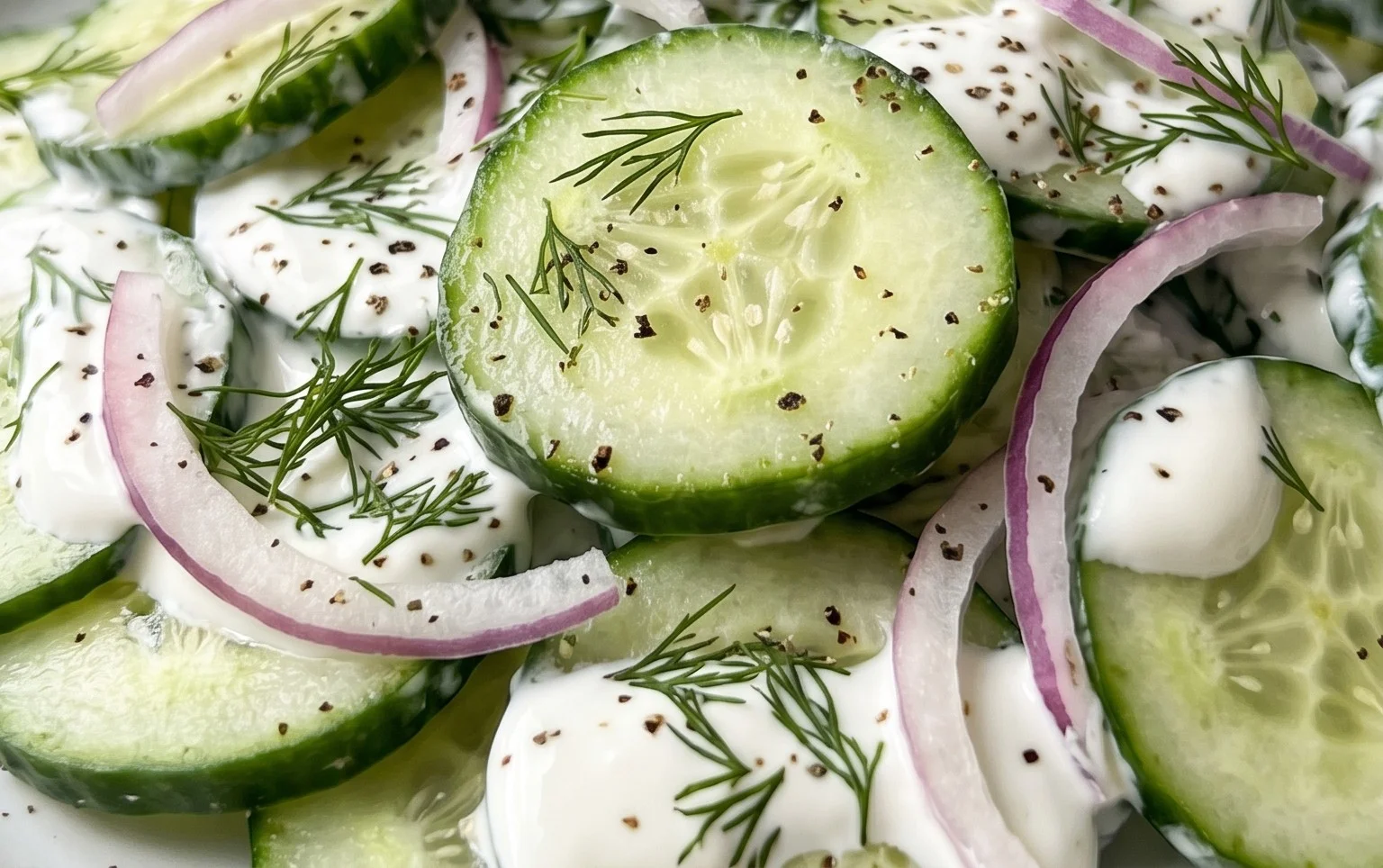 Polish Cucumber Salad