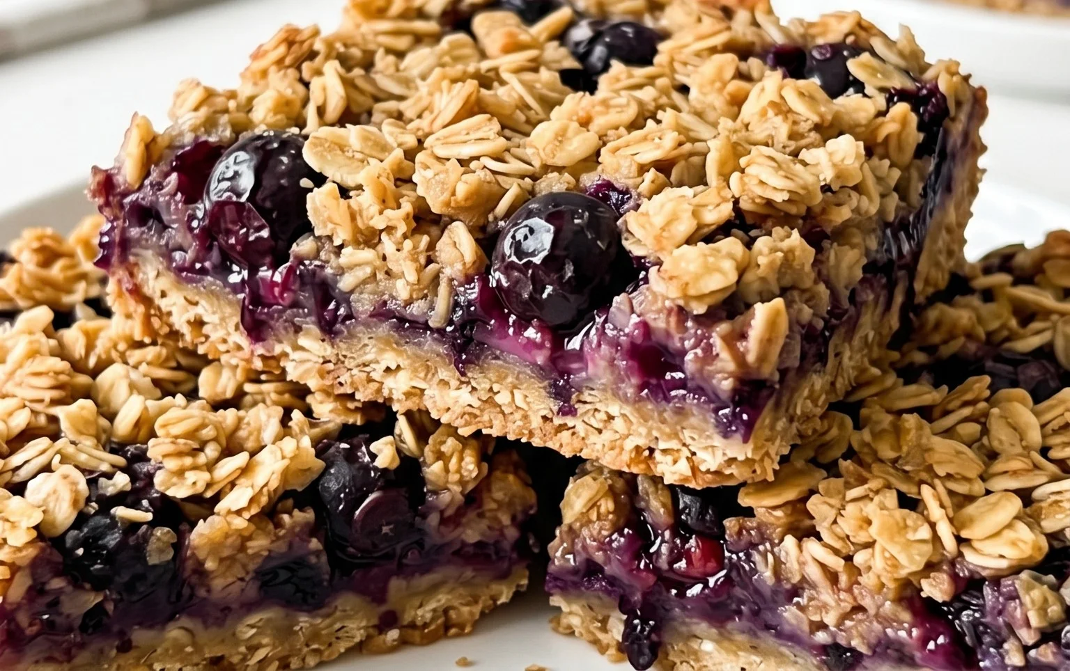 Blueberry Oatmeal Bars