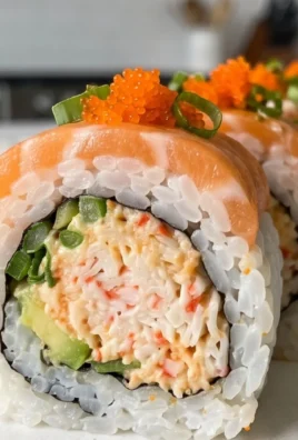 Kani Sushi (Spicy Crab Roll)