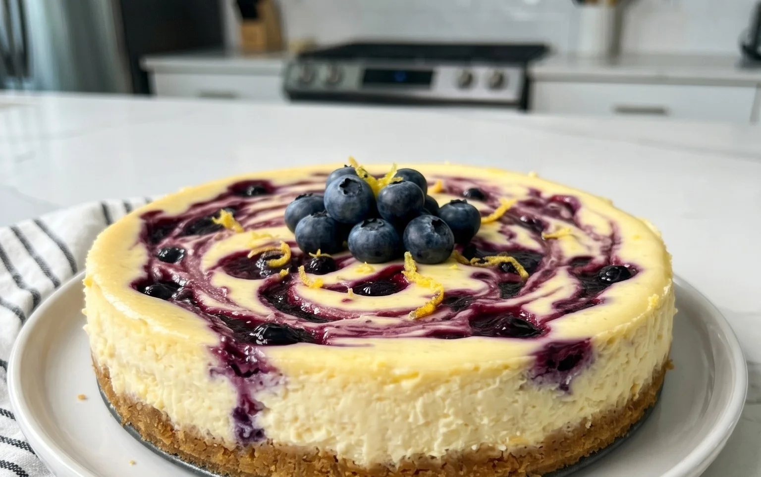 Lemon Blueberry Cheesecake