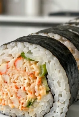 Kani Sushi (Spicy Crab Roll)