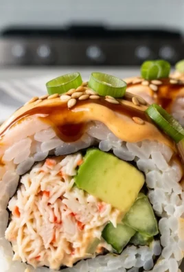 Kani Sushi (Spicy Crab Roll)