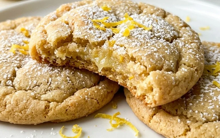 Soft & Chewy Lemon Cookies
