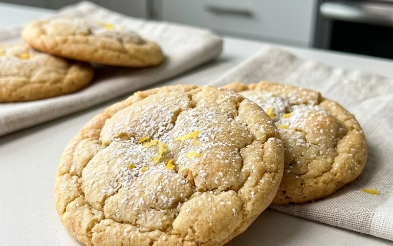 Soft & Chewy Lemon Cookies