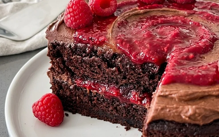 Chocolate Raspberry Cake