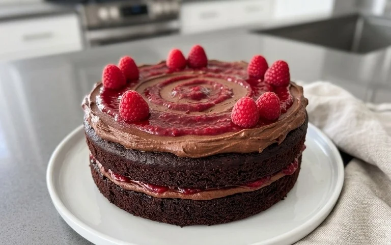 Chocolate Raspberry Cake