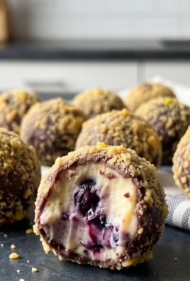 LEMON BLUEBERRY TRUFFLES