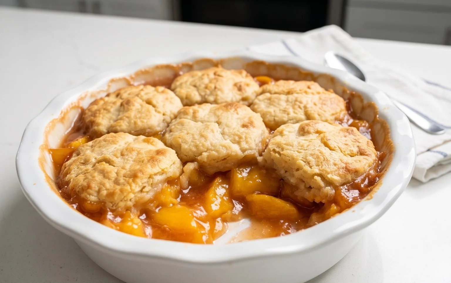 Fresh Peach Cobbler