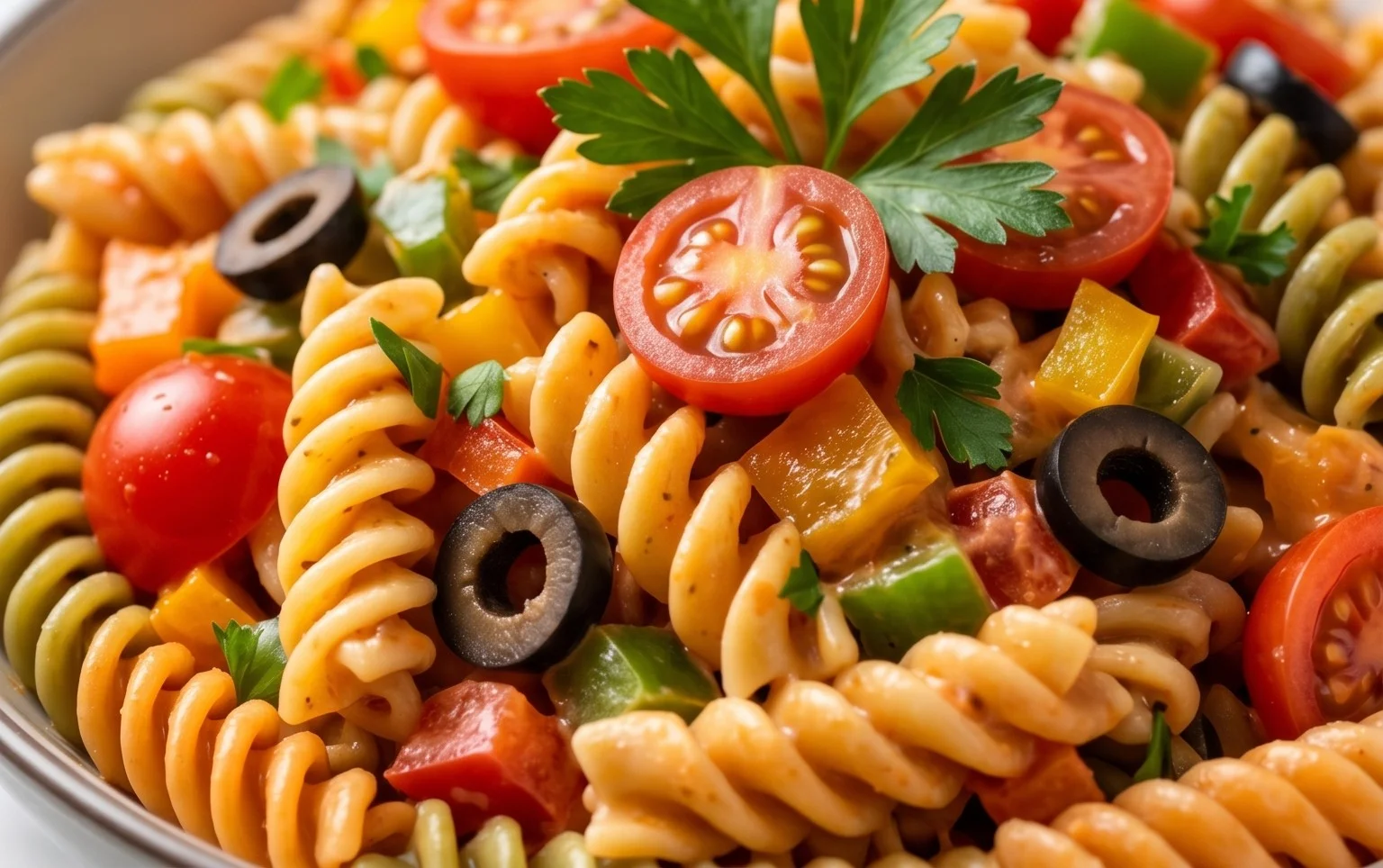 French Dressing Pasta Salad