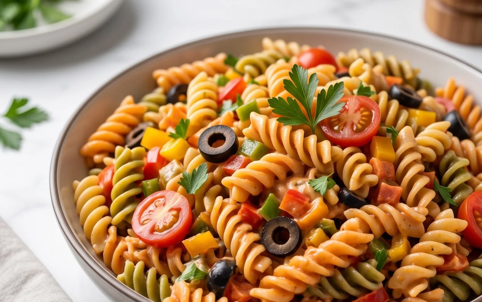 French Dressing Pasta Salad